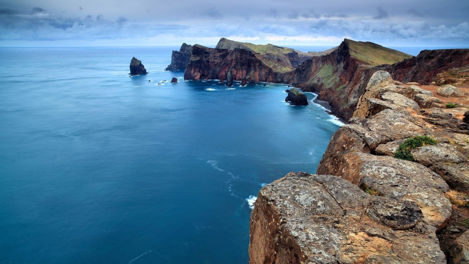 Madeira's rugged Atlantic coastline